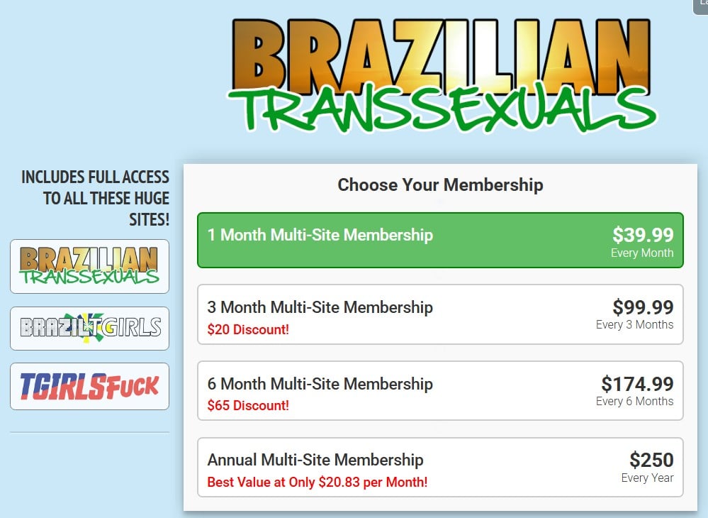 price list and bonus sites