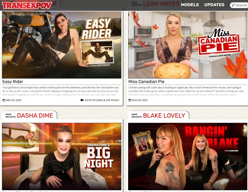 scenes from the grooby production site transex pov