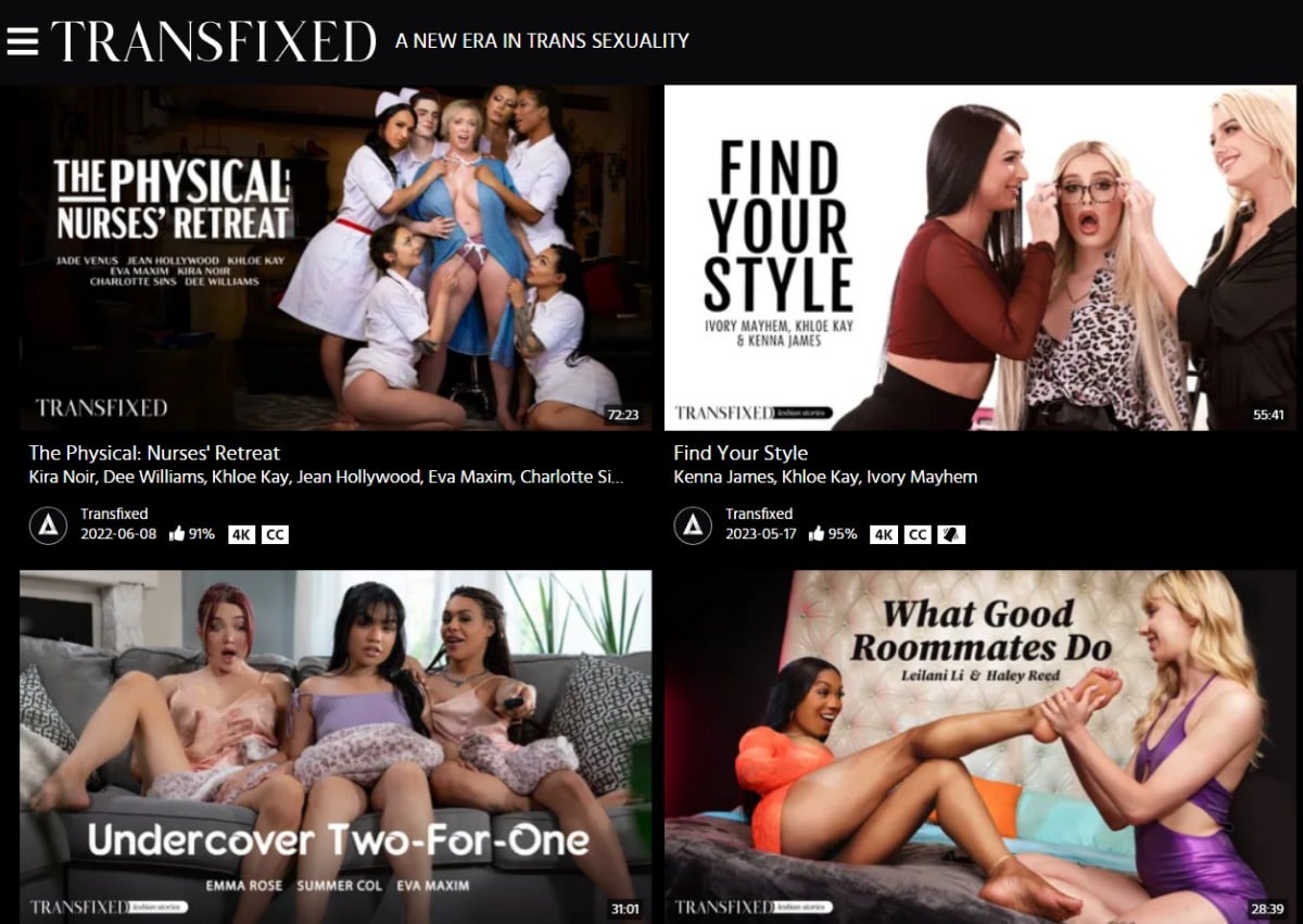 transfixed a adult time series