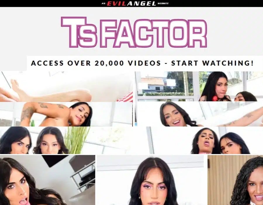TS Factor trans on girls